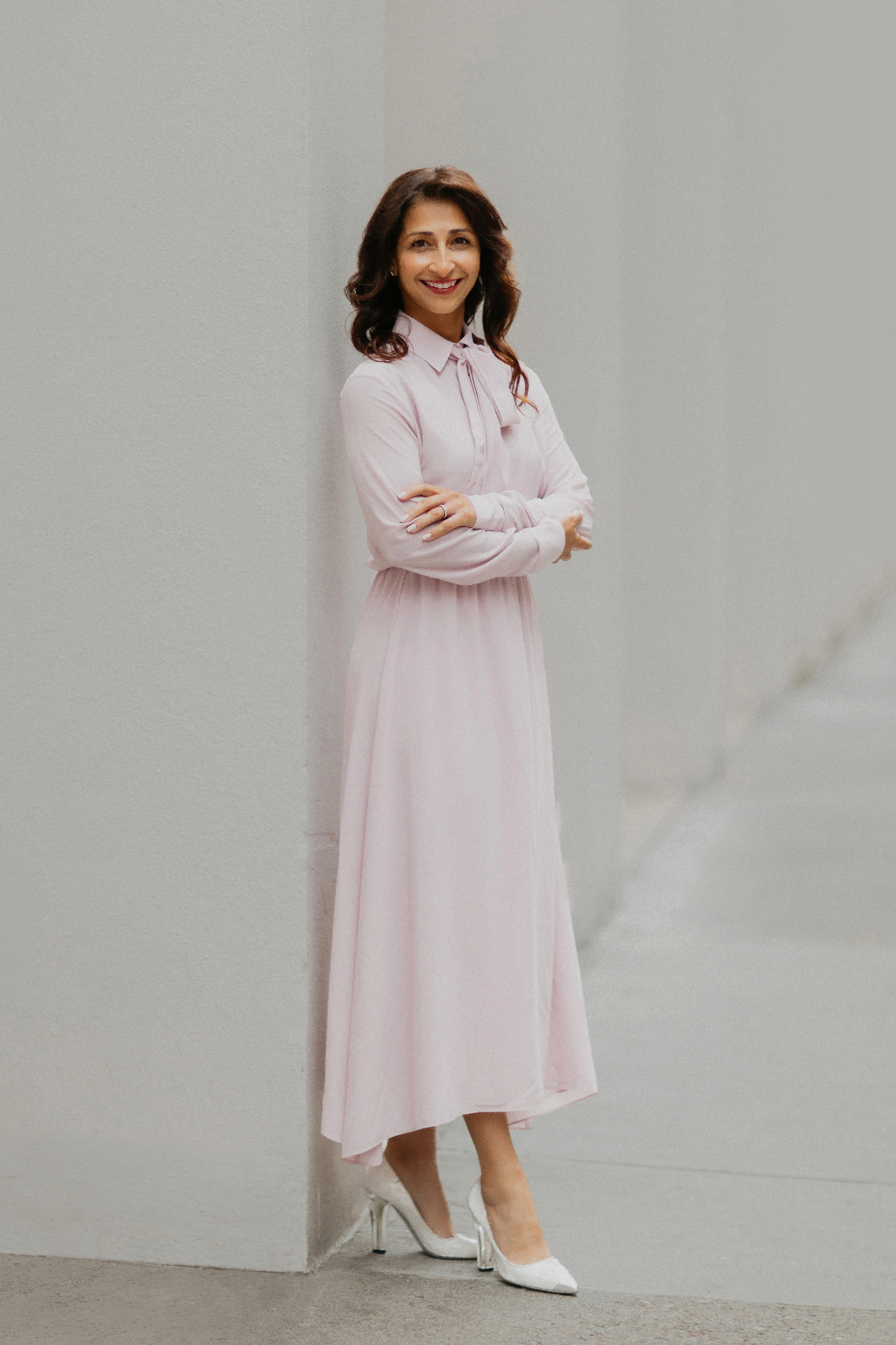 Portrait of Deepti Randhava, founder of D*GLOW Consulting